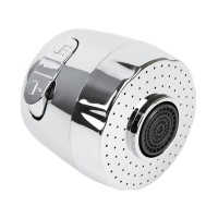 Аэратор 2-функции с прокладкой, хромированный