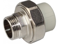 Муфта комб.разъём.(американка) с наружной резьбой   20х1/2