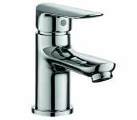 Смеситель для умывальника Lark из латуни настольный с литым изливом, картр. D35 и подв. 60 см