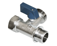 Кран шаровый трехпроходной 1/2