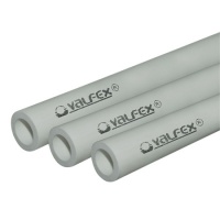 Труба SDR 6 PN20  ф25х4,2 мм (50) ШТАНГА 2 МЕТРА (Valfex) СЕРАЯ