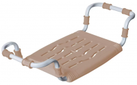 Сиденье в ванну раздвижное пластик-беж