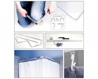 Карниз для ванн гибкий