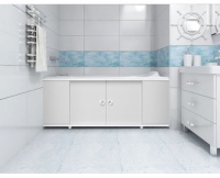 Экран-купе 1490*520 (Белый глянец)