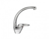 Смеситель SENIOR для кухни с поворотным высоким изливом настольный