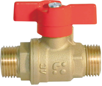 Кран шаровой 11Б27п1 Ду20 А32/1  нр/нр бабочка PN40