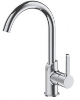 Смеситель GENT для кухни с поворотным высоким изливом настольный