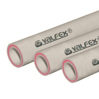 Труба арм.стекловолокном SDR 7.4 PN20 ф25х3,5 мм (100) (Valfex), 4м СЕРАЯ