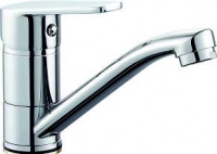 Смеситель для умывальника Stork латунный с низким пов. изл., картр. D35 и гибкой подводкой 60 см