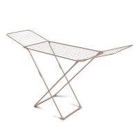 Сушилка для белья напольная складная 20 м розовое золото (200х55х96)