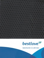 Штора для ванной комнаты из 100% полиэстера (80г/м2) 180*180 см с 12 кольцами