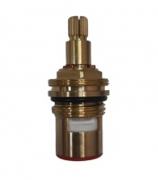 Кран-букса керамика 1/2 20 шлицов, 180° с разрезом