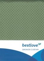 Штора для ванной комнаты из 100% полиэстера (80г/м2) 180*180 см с 12 кольцами