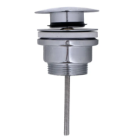 Выпуск с системой клик-клак для сифона умывальника универсальный