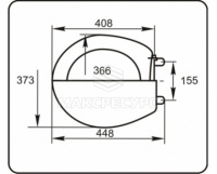 Сиденье СУ 60.06.80 микролифт