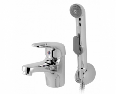 Смеситель STAR для умывальника с биде-душем настольный