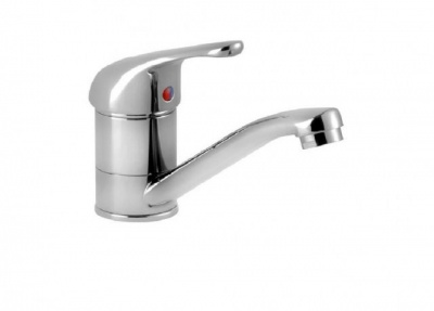 Смеситель SIMPLE для умывальника настольный с поворотным изливом