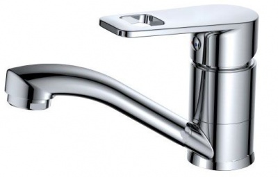 Смеситель для умывальника с поворотным изливом FLAT